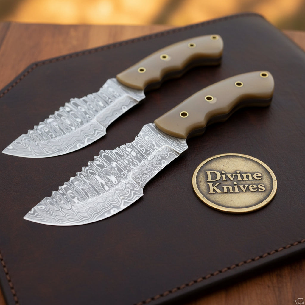 Guthook Tracker Knife Duo with Rugged G10 Handles