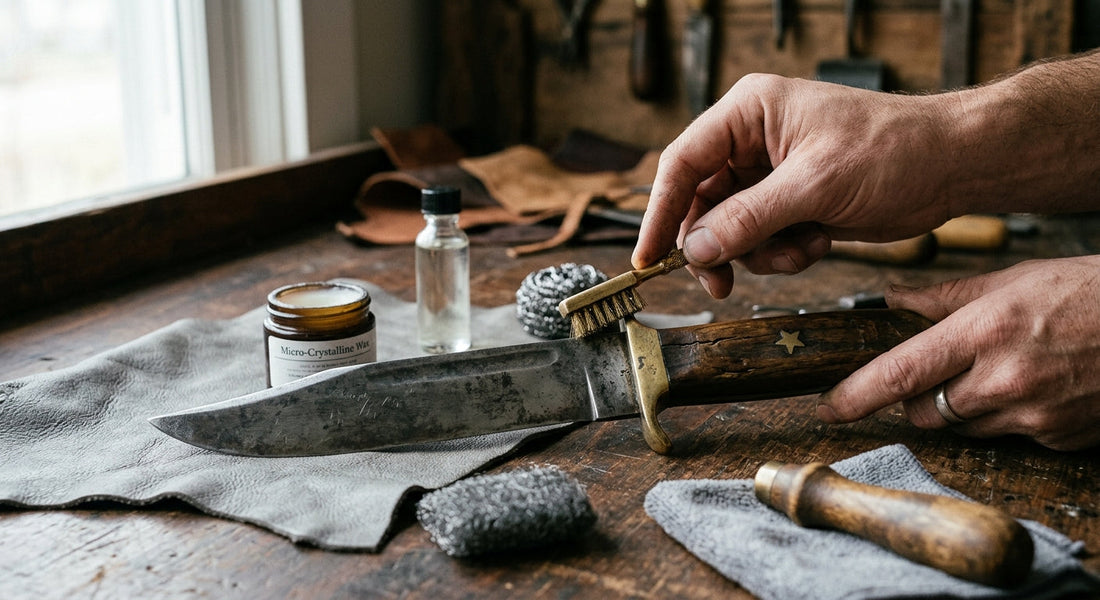 How to Restore an Old Cowboy Knife Without Ruining Its Value