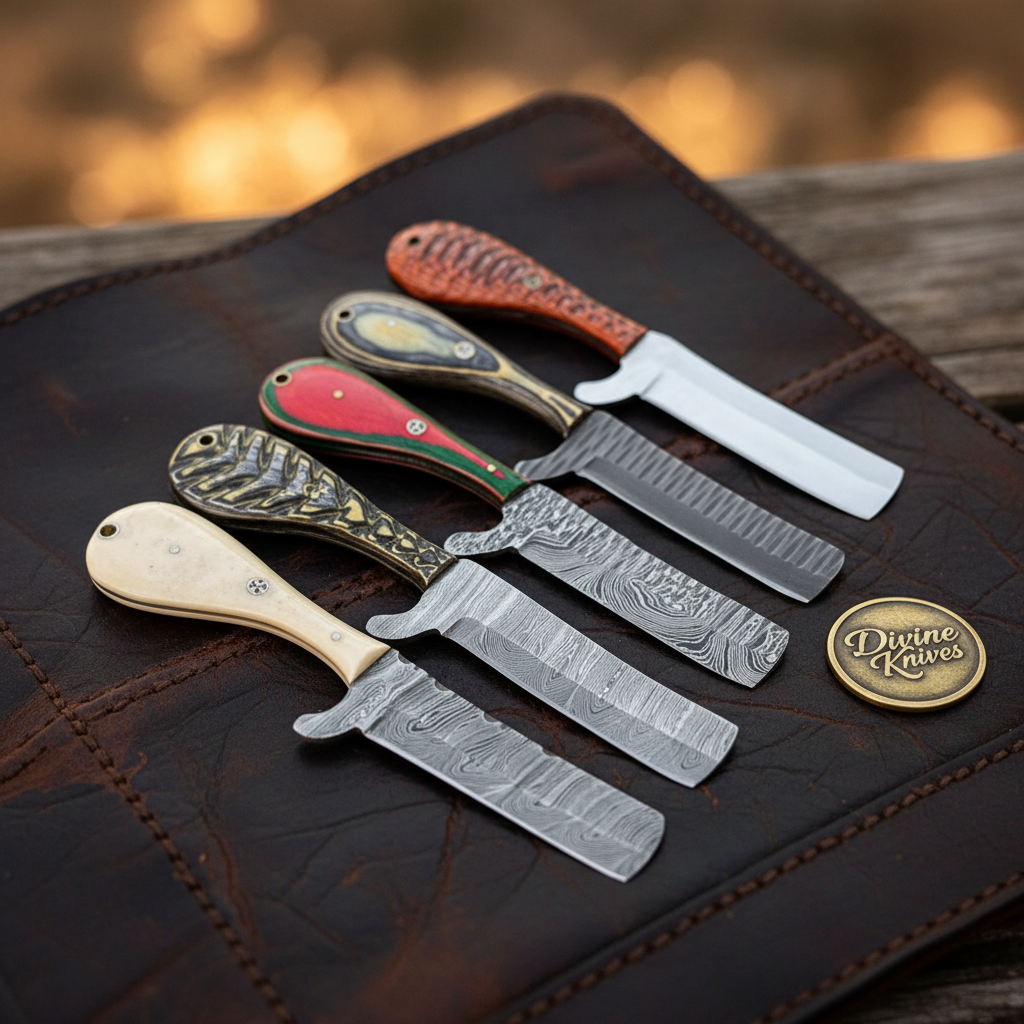 Multi-Material Bull Cutter Set with Five Distinct Handle Types