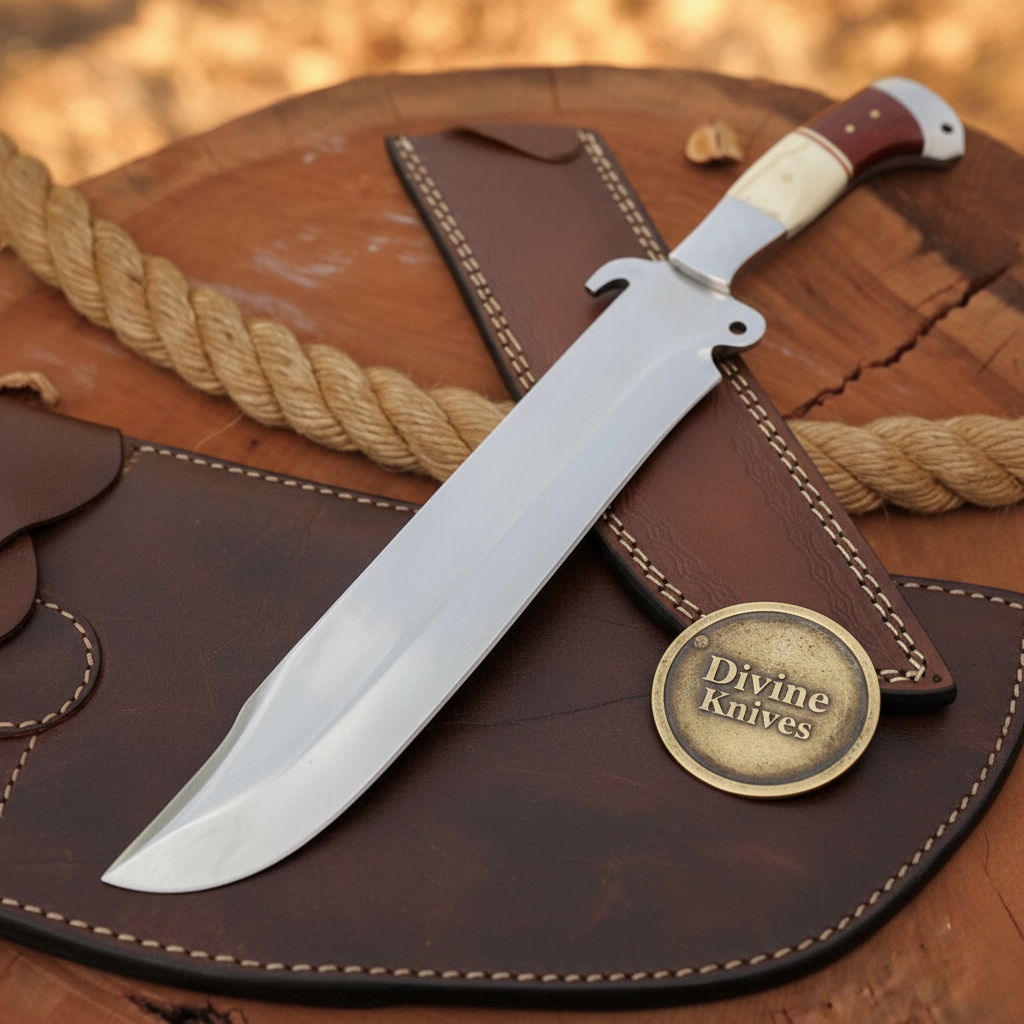 William Scagel Style Clip Point Bowie with Historic Design