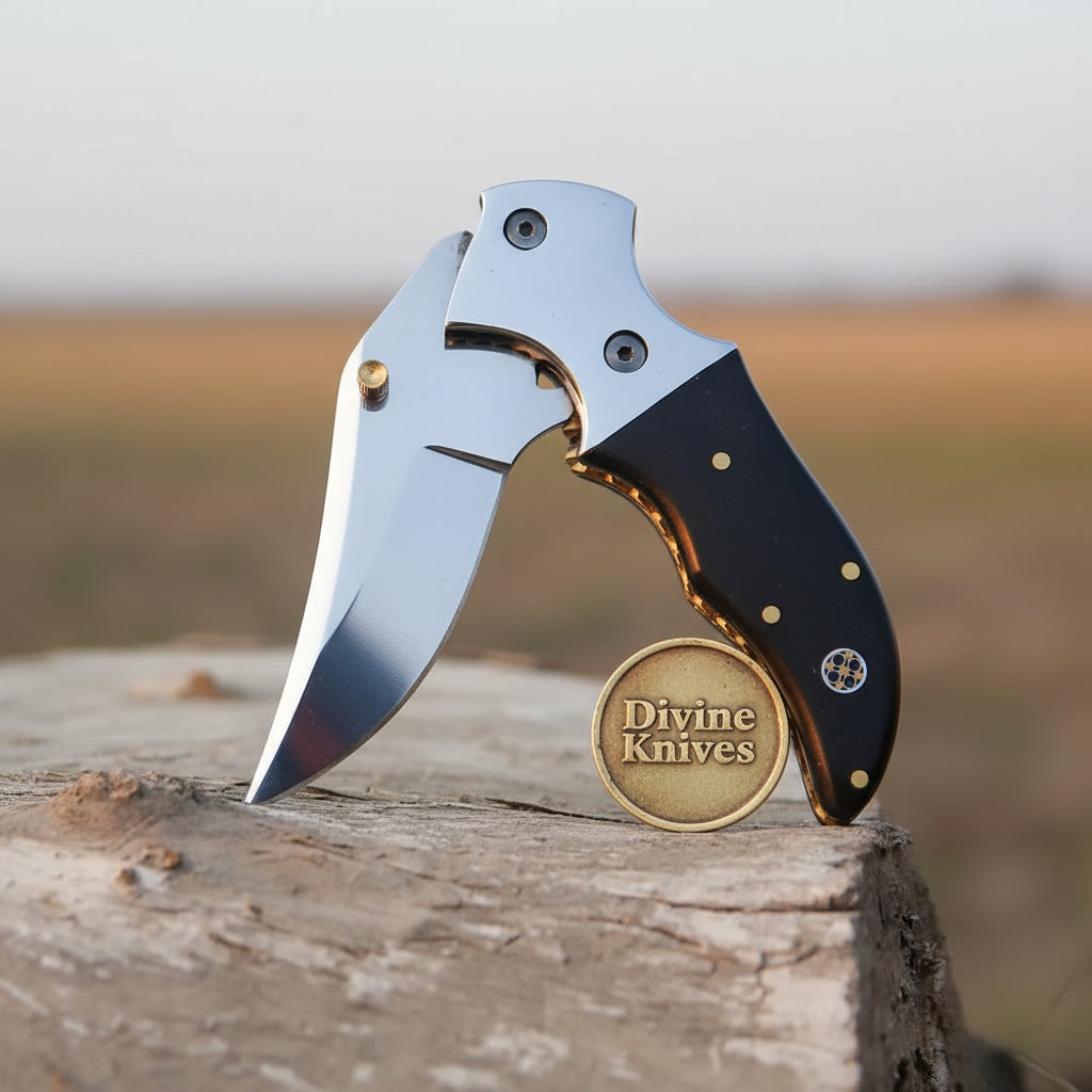 Handmade folding knife