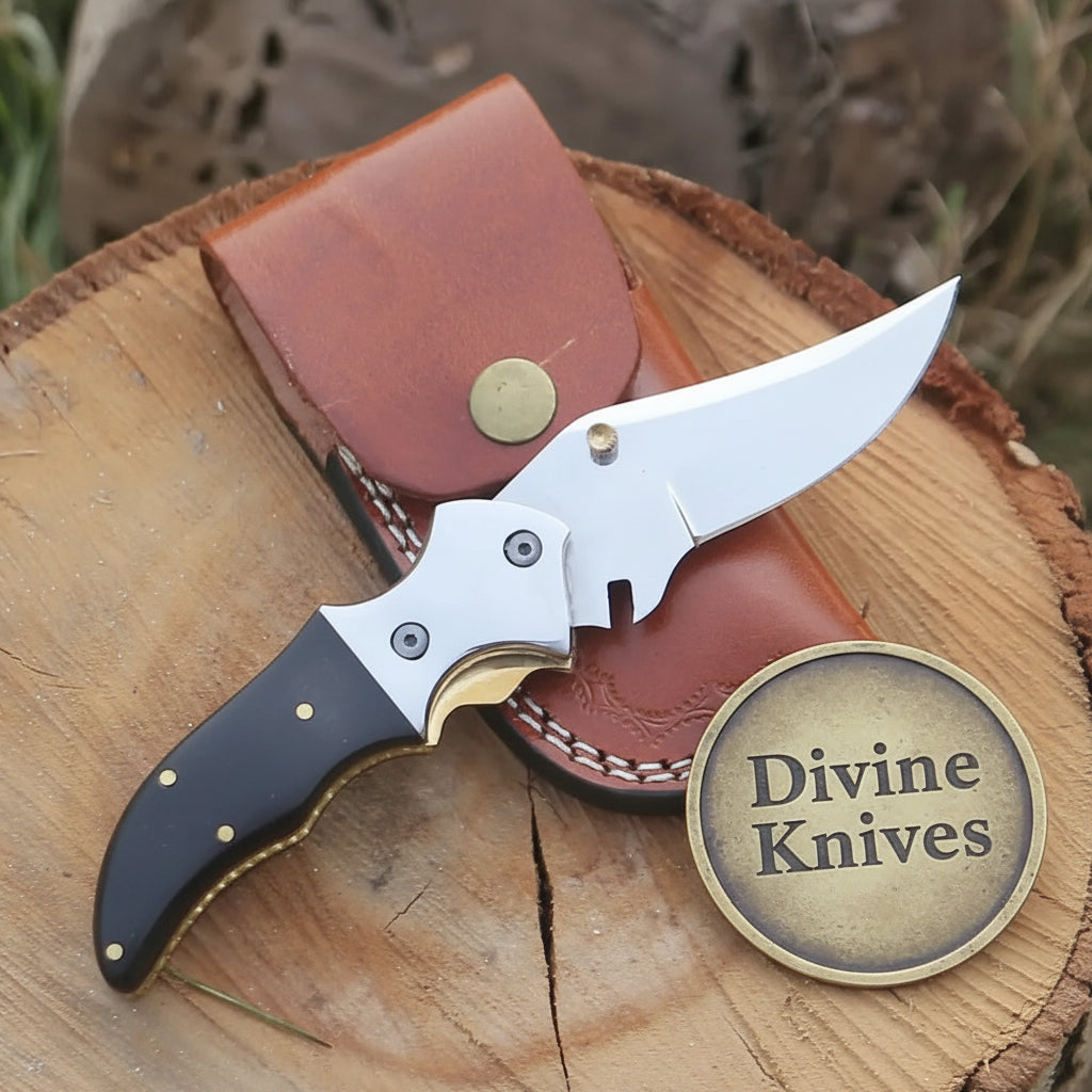 Handmade folding knife