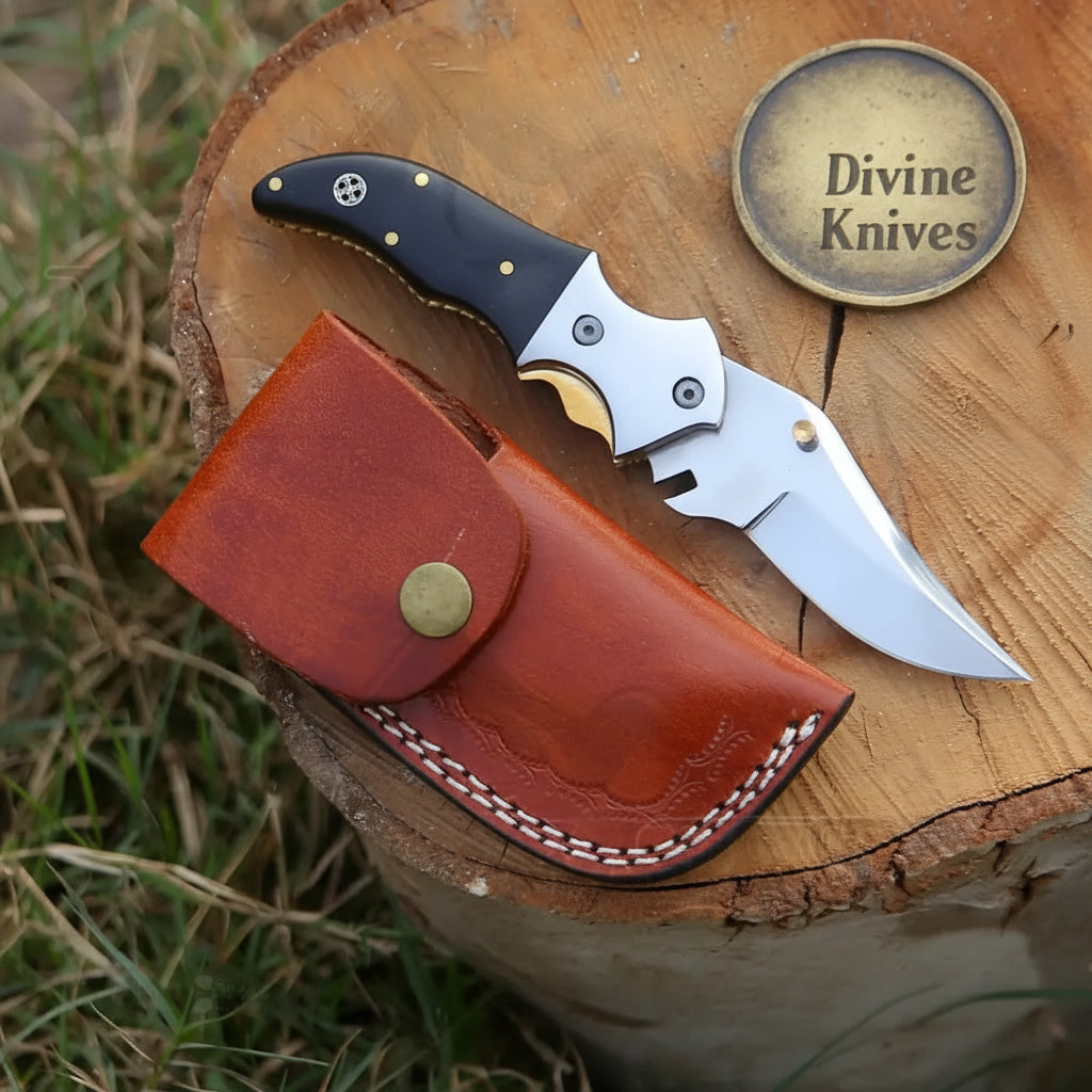 Handmade folding knife